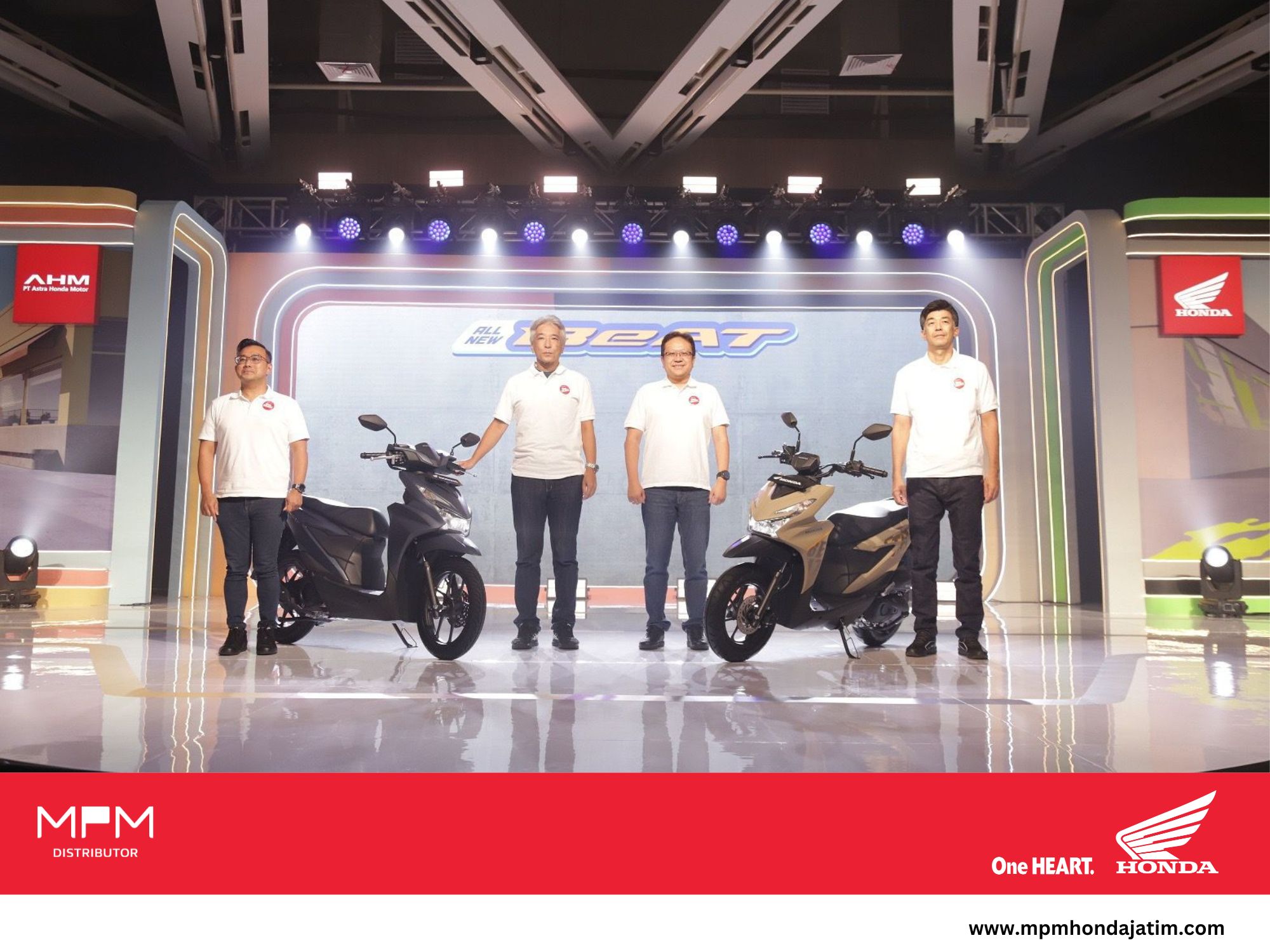 AHM Luncurkan All New Honda BeAT dengan Desain dan Fitur Keamanan Ba